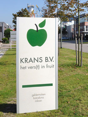 Reclamezuil onverlicht T20 DB | 750 x 2000 mm