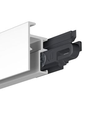 [3010102] Ophangrail R 20 | Montageclip grijs tbv rail | per 25 st. verpakt